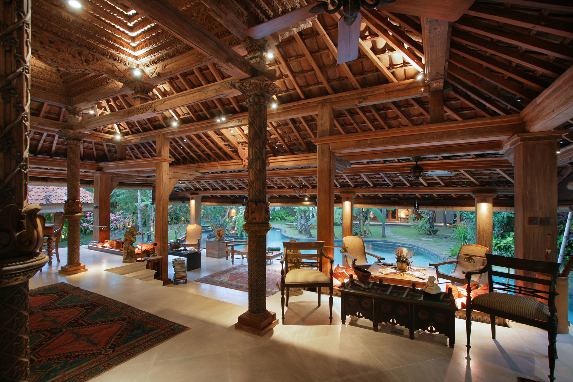 Serene luxury in lush gardens, Bali Villa 1124