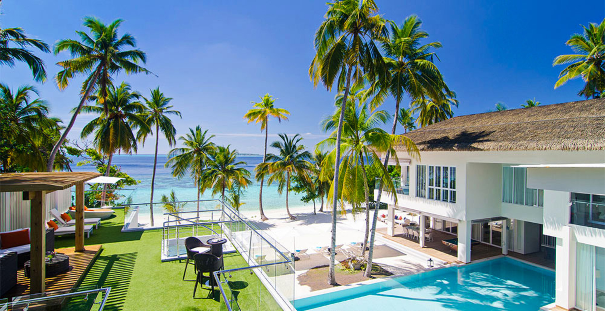 You and Your Family will love this Ultra Luxury Villa in the Maldives with 24/7 Concierge, Fully Staffed and Private Chef, Amilla Villa Estate