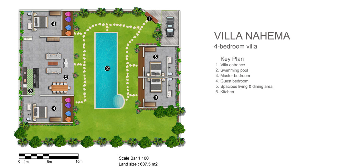 Rent Your 5 Star Private Villa in Seminyak, Bali Villa 1153