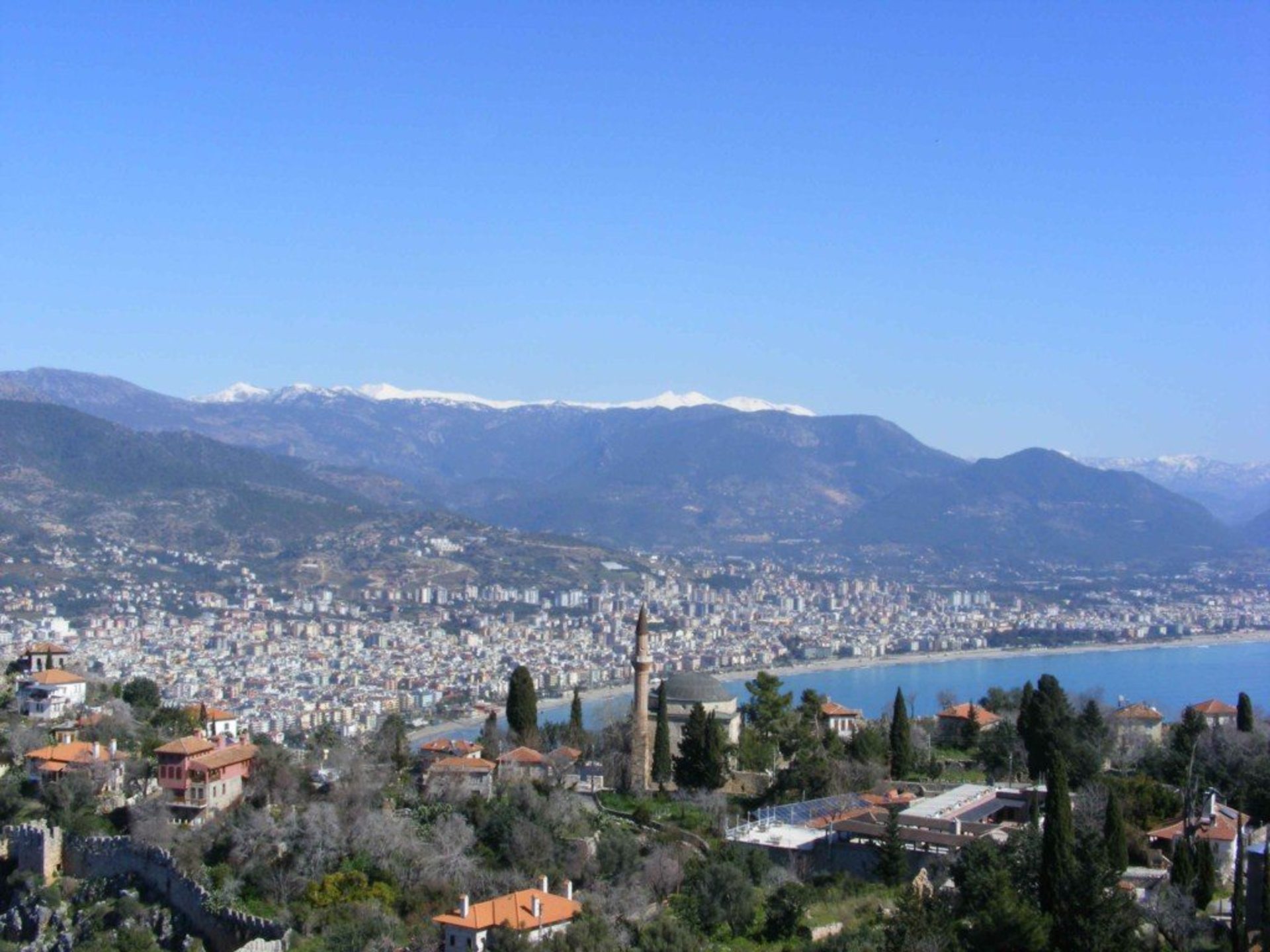 The ancient Alanya Castle