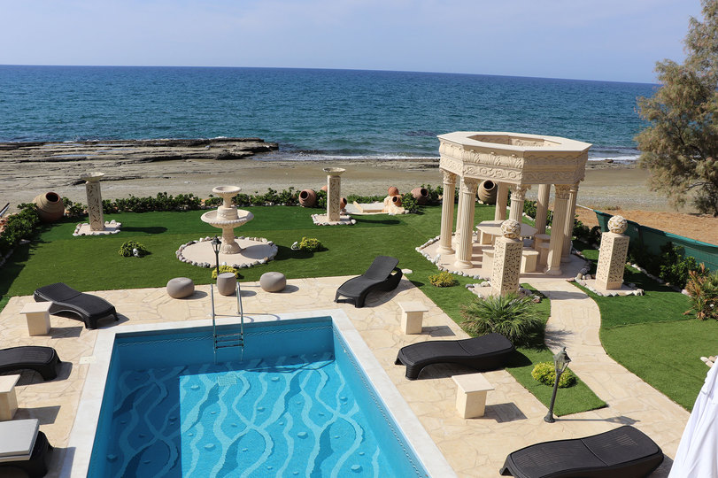 5 Star Private Cyprus Villa on the Beach, Paphos Villa 1410