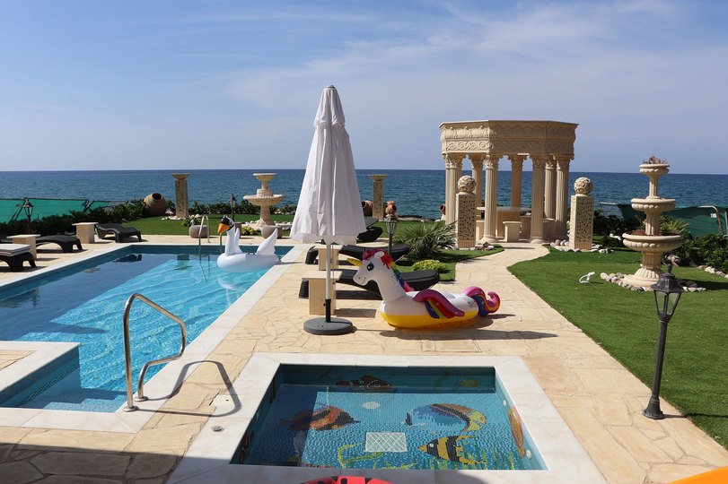 Imagine Renting Your Own 5-Star Private Cyprus Villa on the Beach, Paphos Villa 1411