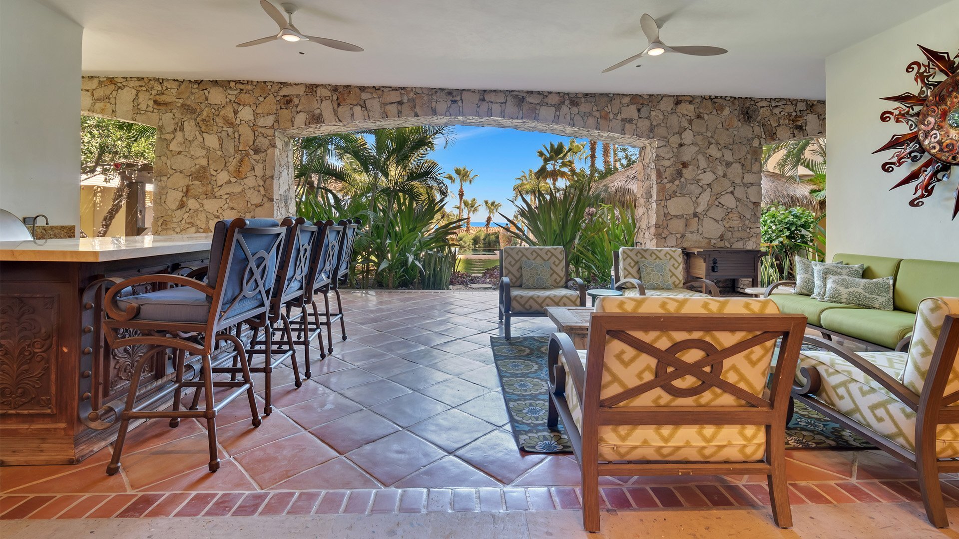 Picture Relaxing Beside Your Private Pool in Cabo San Lucas Reading Your Favourite Book, Cabo San Lucas Villa 1028
