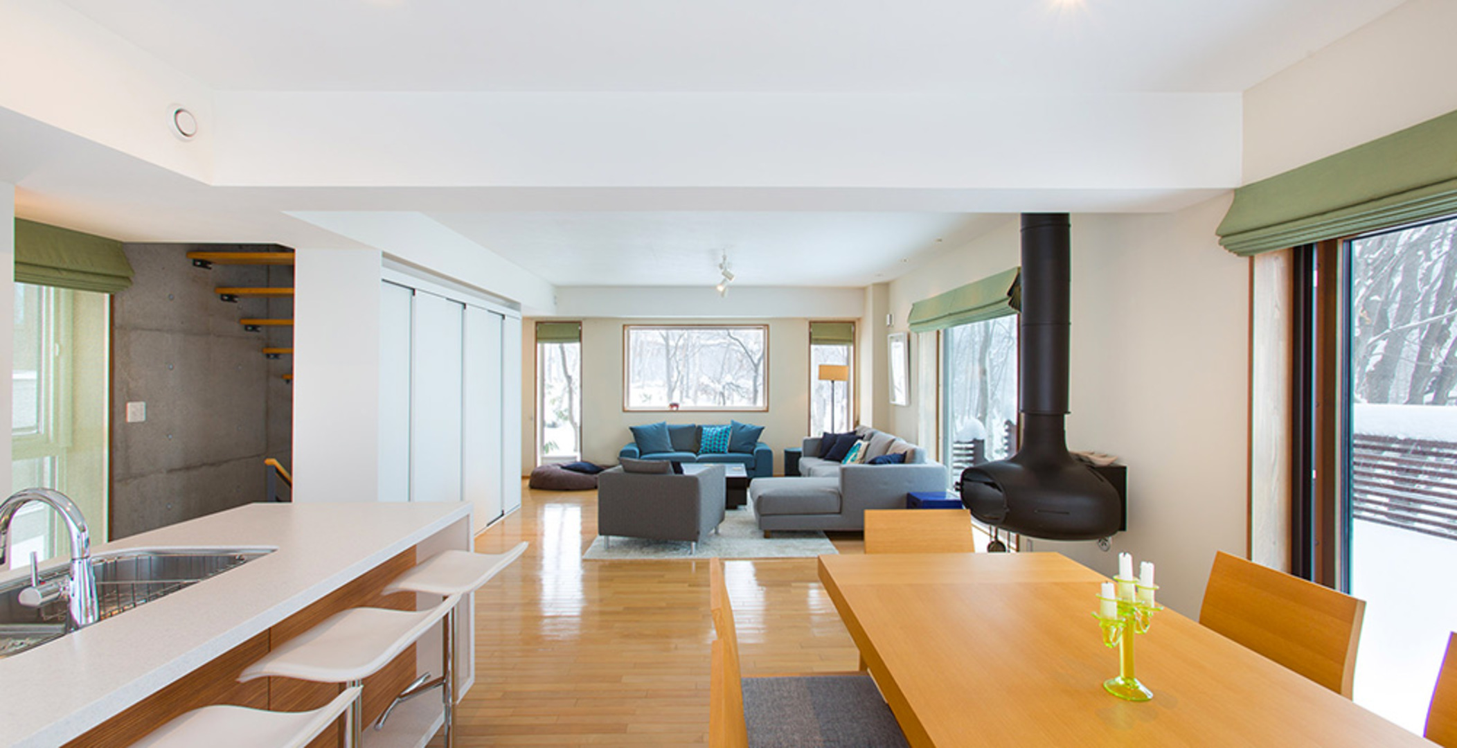 Luxury 4 Bed Ski Chalet in Hirafu, Niseko Chalet 1006