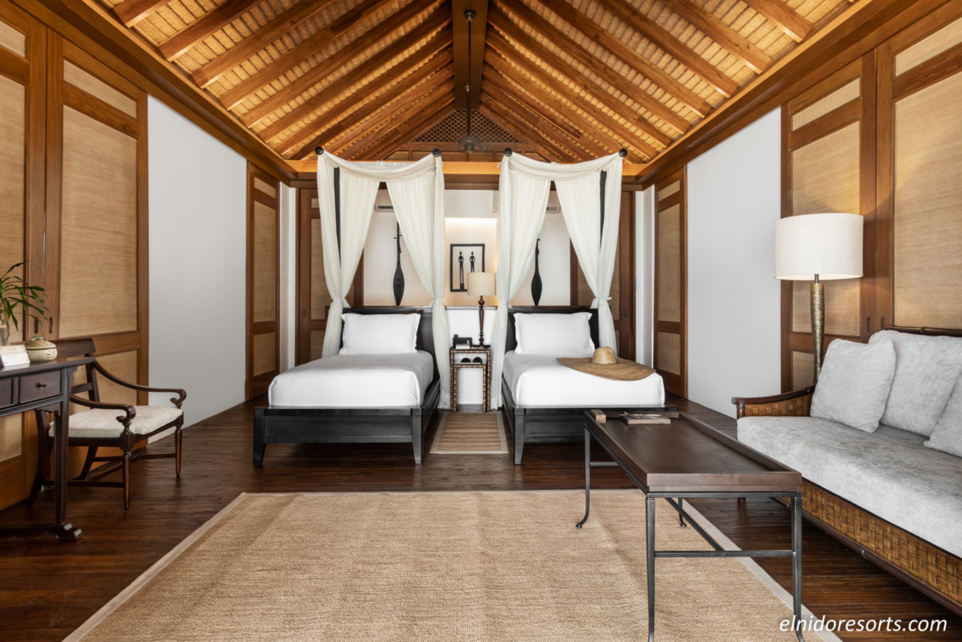 5 Star Exclusive Canopy Villa on Pangulasian Island Resort, El Nido Villa 1012