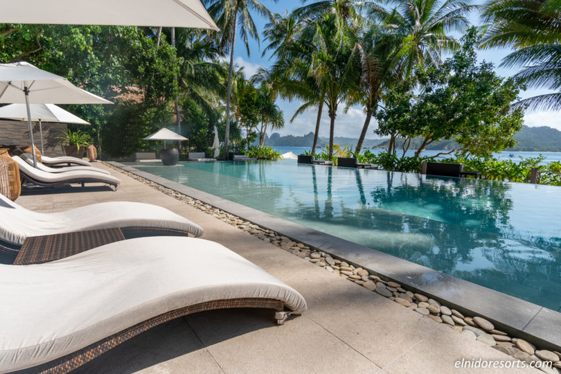 Luxury Beachfront Villa on Pangulasian Island Resort, El Nido Villa 1013
