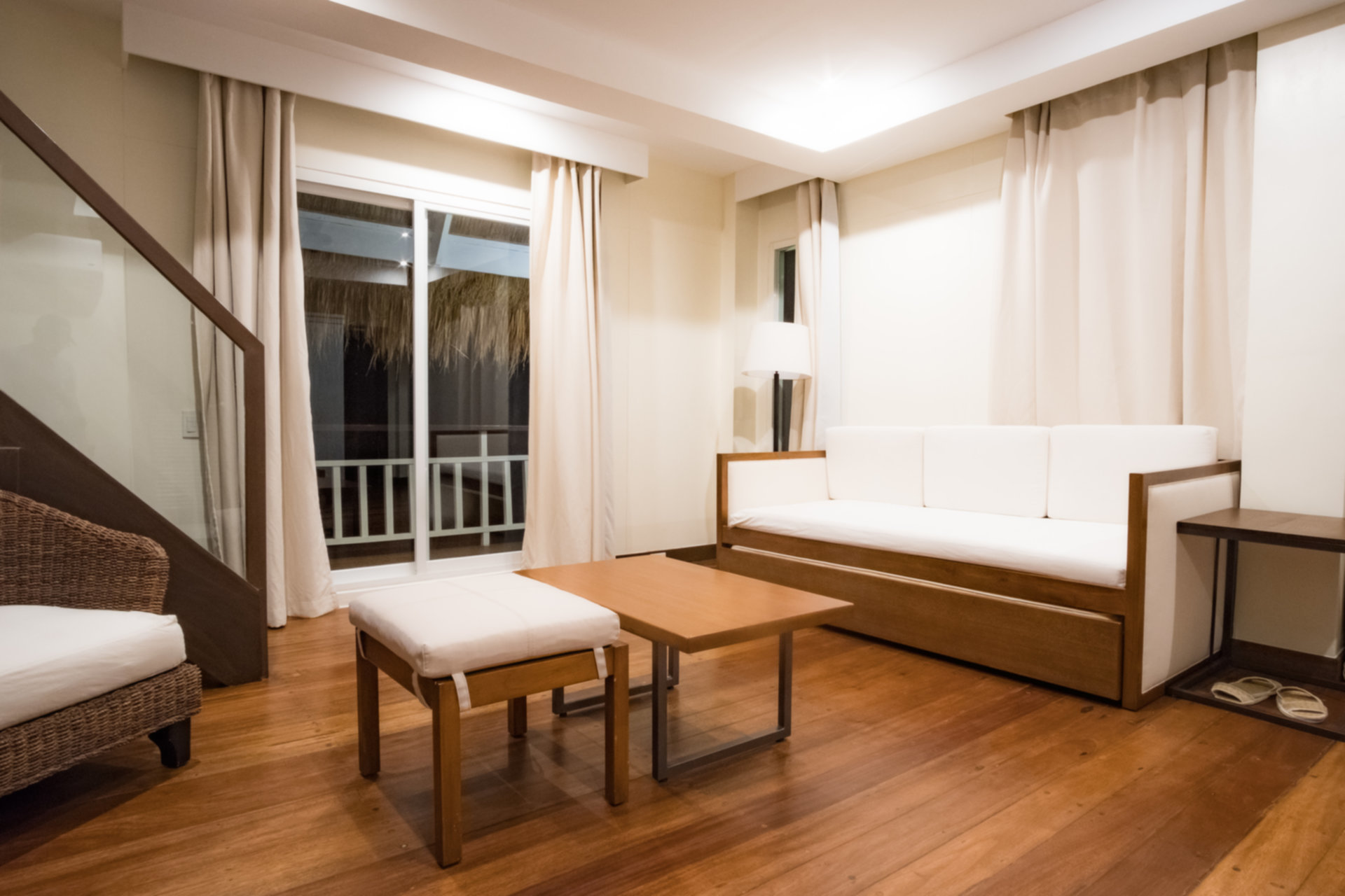 Beautiful 5 Star Loft Water Cottage with Sea Views on Apulit Island Resort, El Nido Cottage 1002