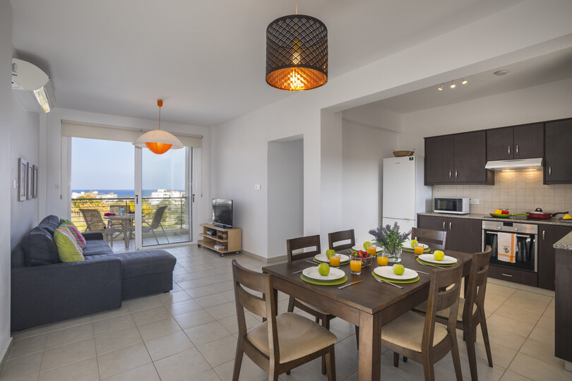 Imagine You and Your Family Renting this Perfect Holiday Apartment minutes from the beach, Protaras Apartment 1415