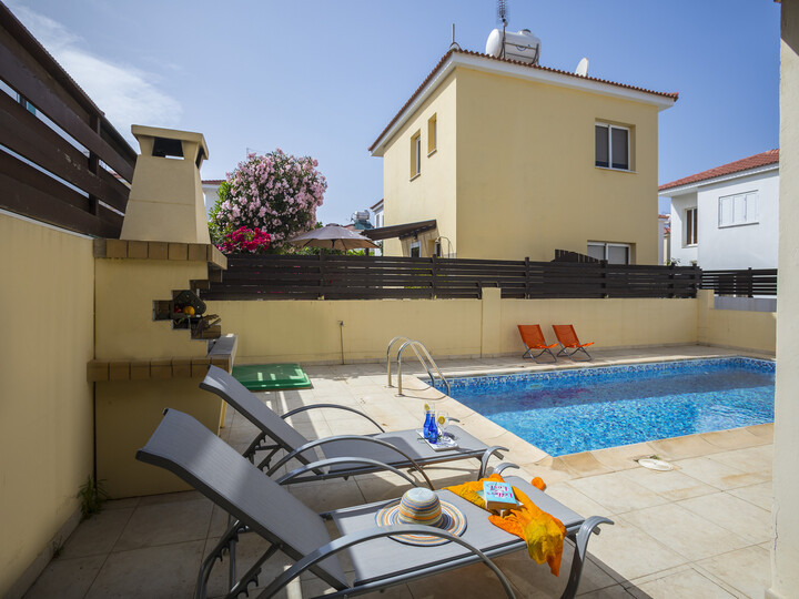 At Last You can Rent the Perfect Luxury Villa minutes from the Beach, Protaras Villa 1437