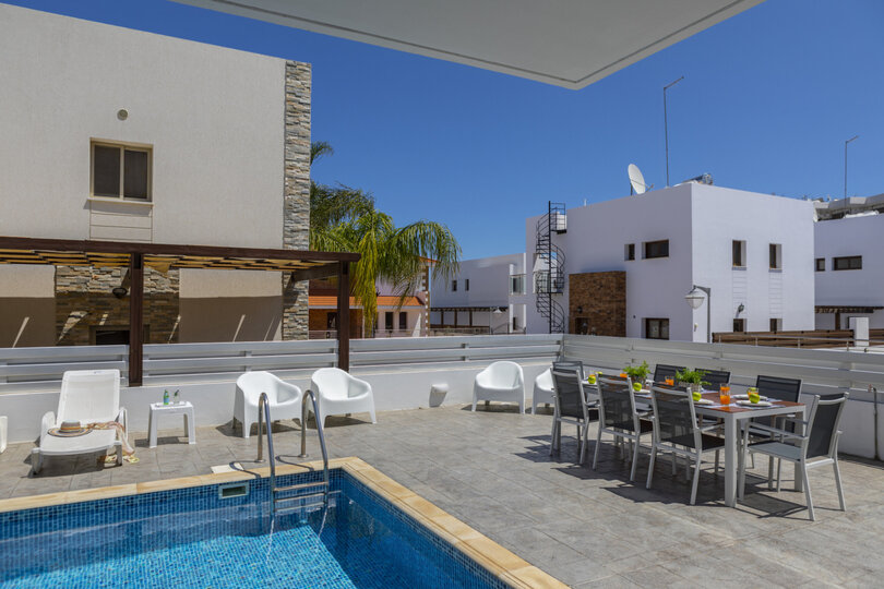 You and Your Family will Love this 5 Star Villa with Private Pool, Protaras Villa 1500