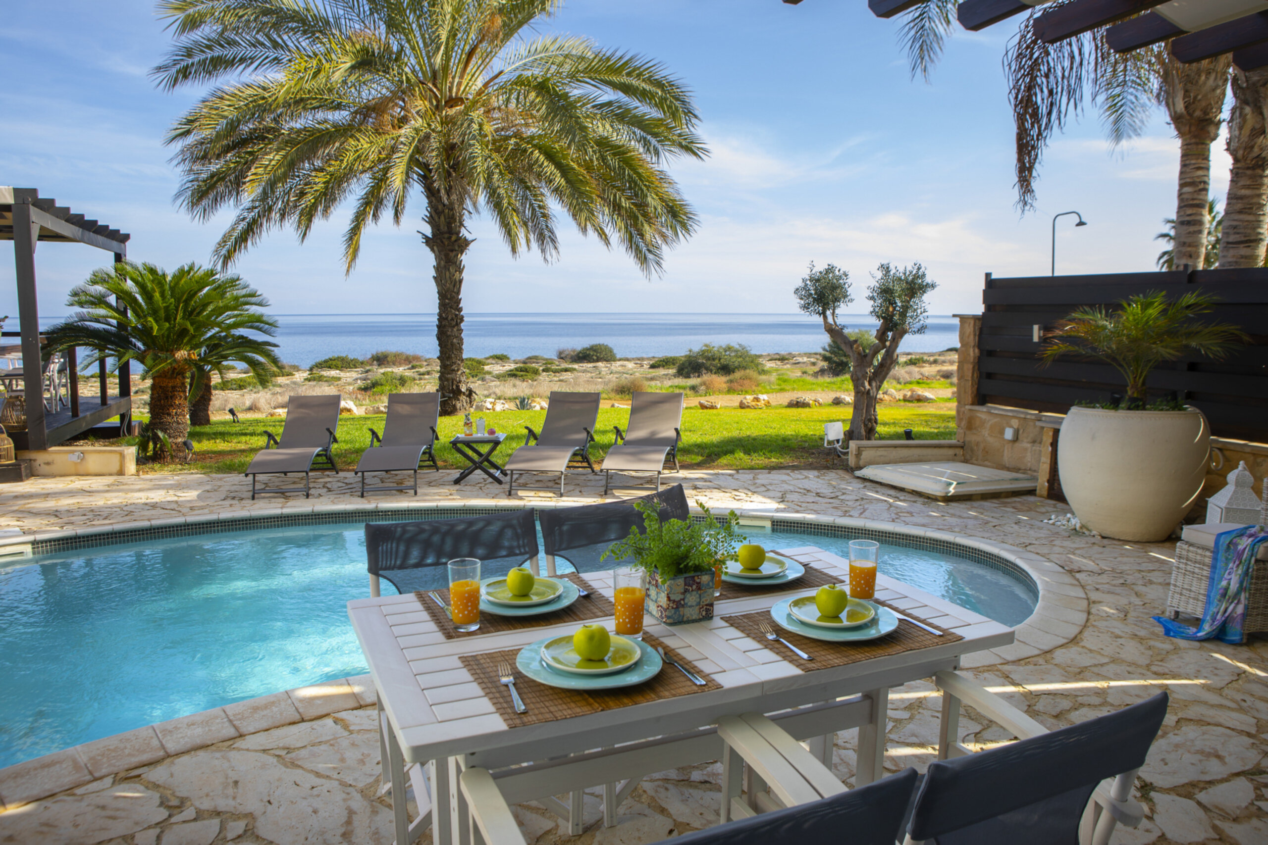 How to Rent Your Own Villa with Sea Views, Protaras Villa 1524