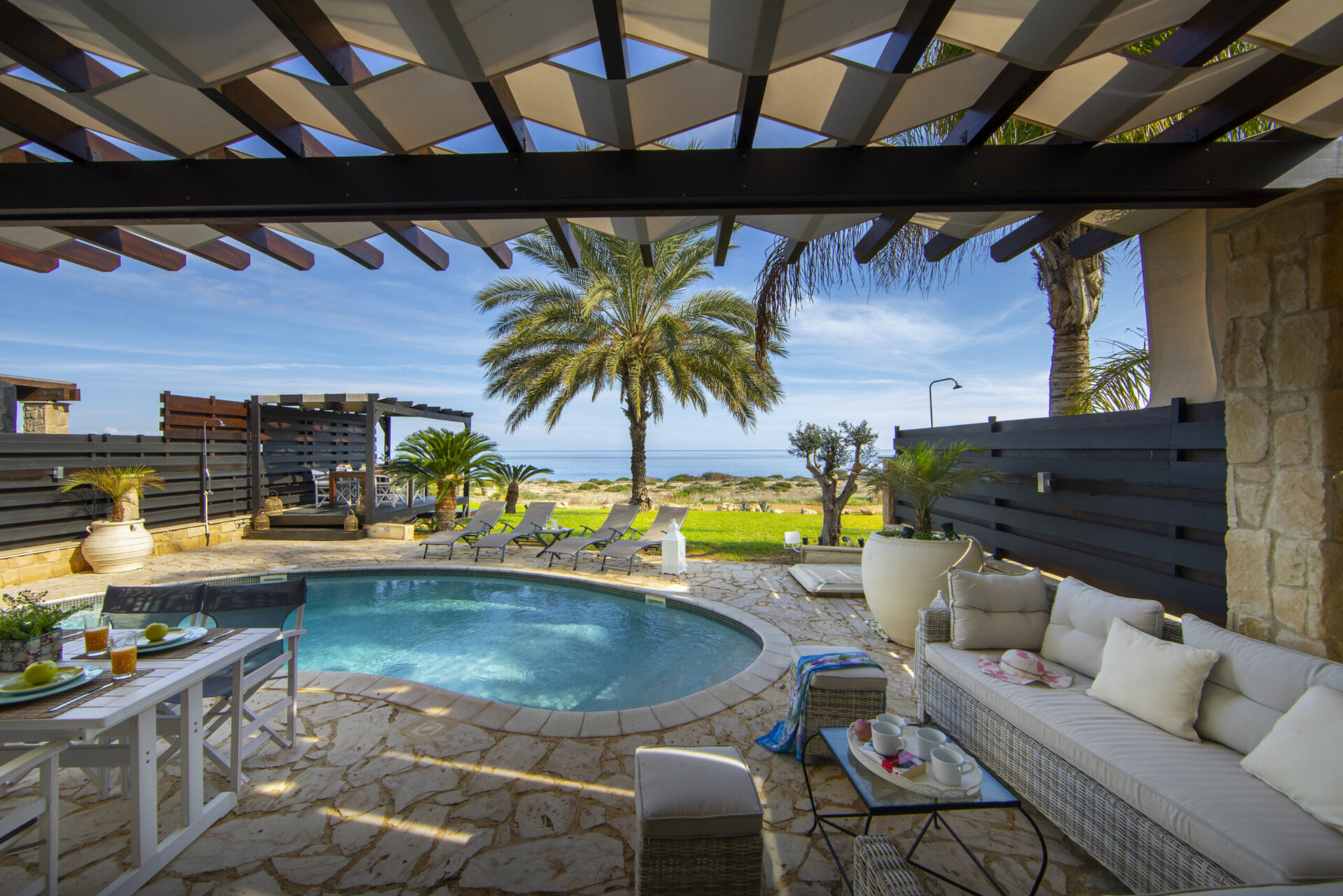 How to Rent Your Own Villa with Sea Views, Protaras Villa 1524