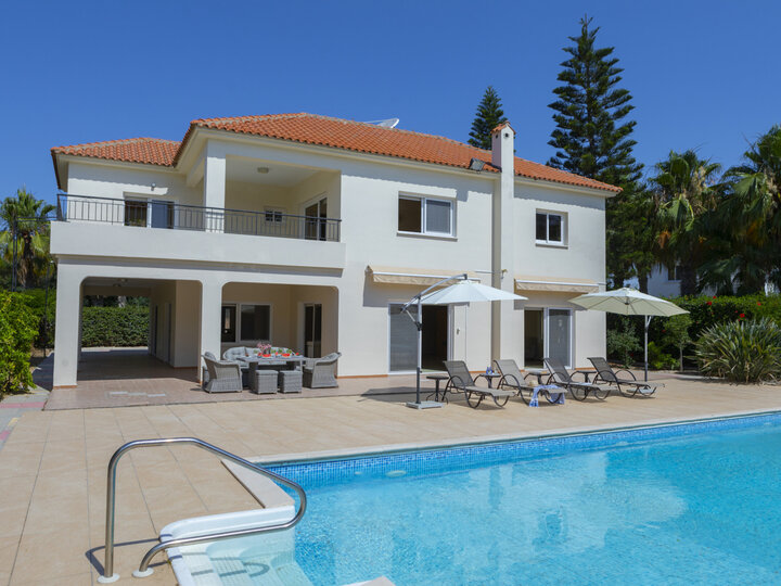 You and Your Family will love this Beachfront Villa, Larnaca Villa 1400