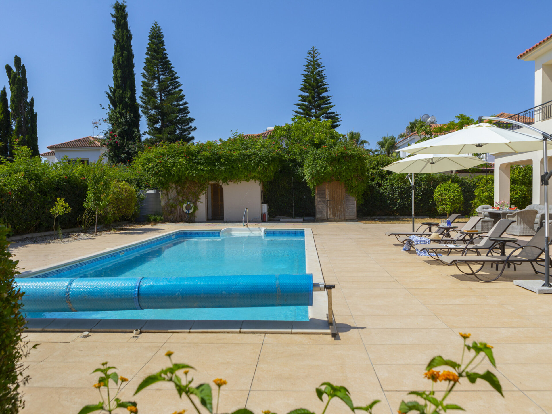 You and Your Family will love this Beachfront Villa, Larnaca Villa 1400