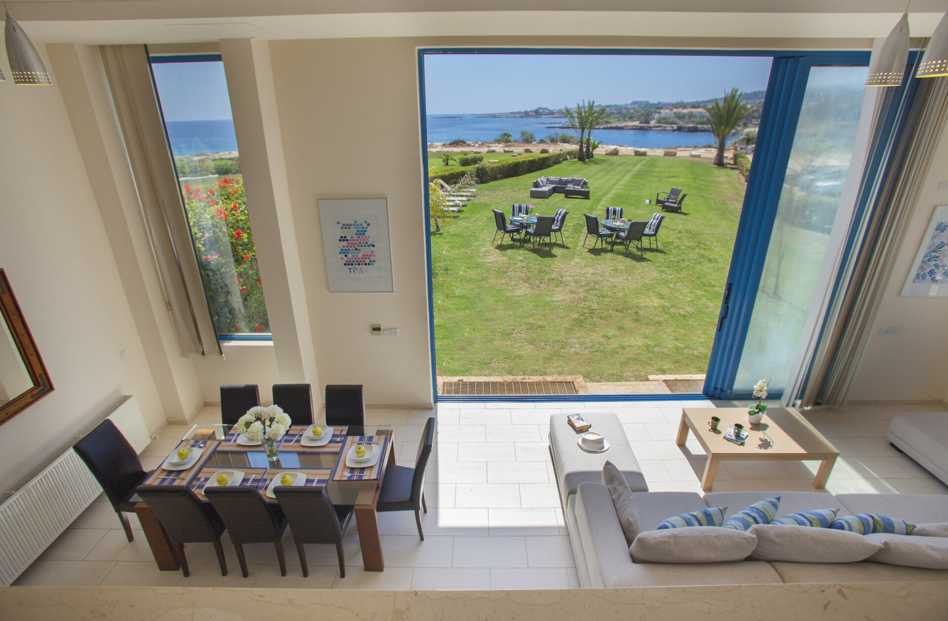 You and Your Family will love this Seafront Villa, Protaras Villa 1540
