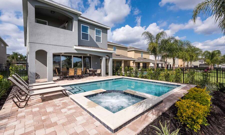 Luxury Contemporary Style Villa on Encore Resort at Reunion, Orlando Villa 4385
