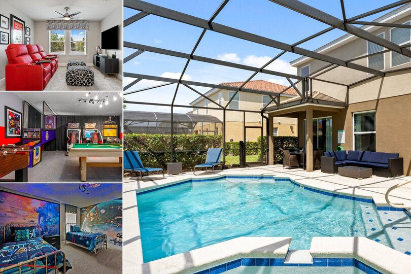 Luxury Private Villa with Pool on Solterra Resort,  Orlando Villa 5334, Davenport, United States