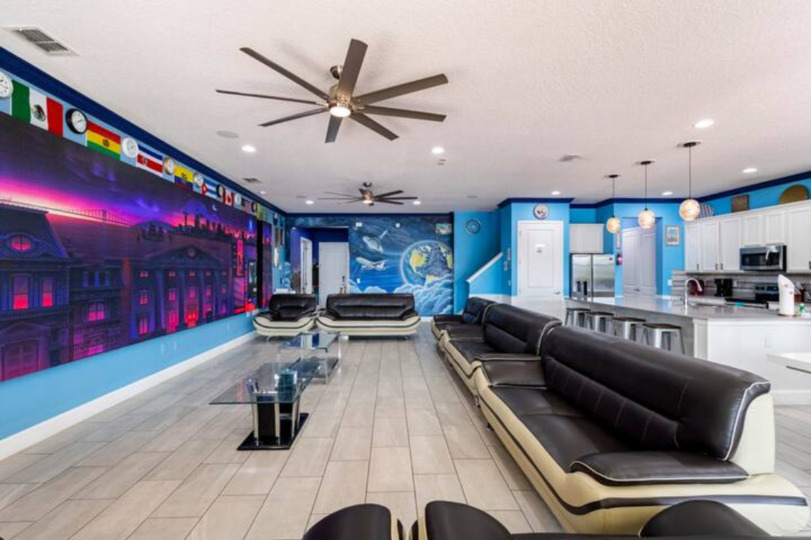 Exclusive Mansion with Large Private Pool on Veranda Palms,  Orlando Mansion 5378
