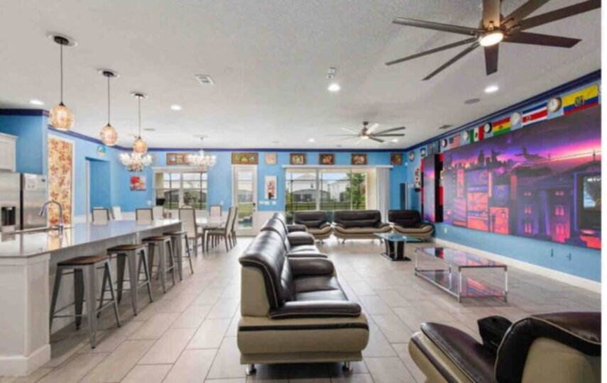 Exclusive Mansion with Large Private Pool on Veranda Palms,  Orlando Mansion 5378