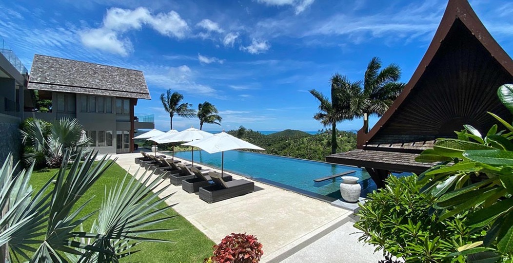 You and Your Family will have a Dream Holiday staying in this 4 bedroom Luxury Villa, Bophut Villa 1000