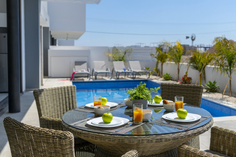Luxury Modern 3 Bed Villa Near the Beach, Protaras Villa 1077