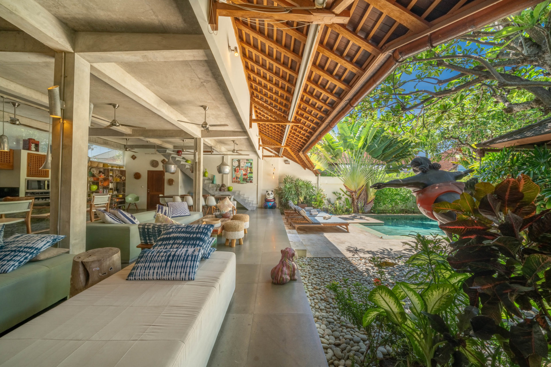 Luxury 4-Bedroom Getaway Near Double Six Beach, Bali Villa 2116