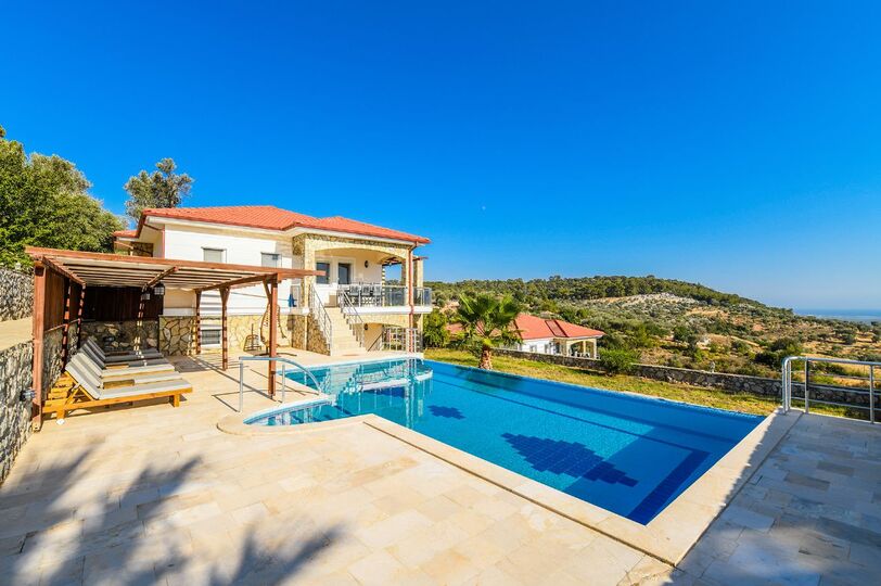 Exclusive 3  Bedroom Villa Overlooking Patara Beach, Fethiye Villa 1007
