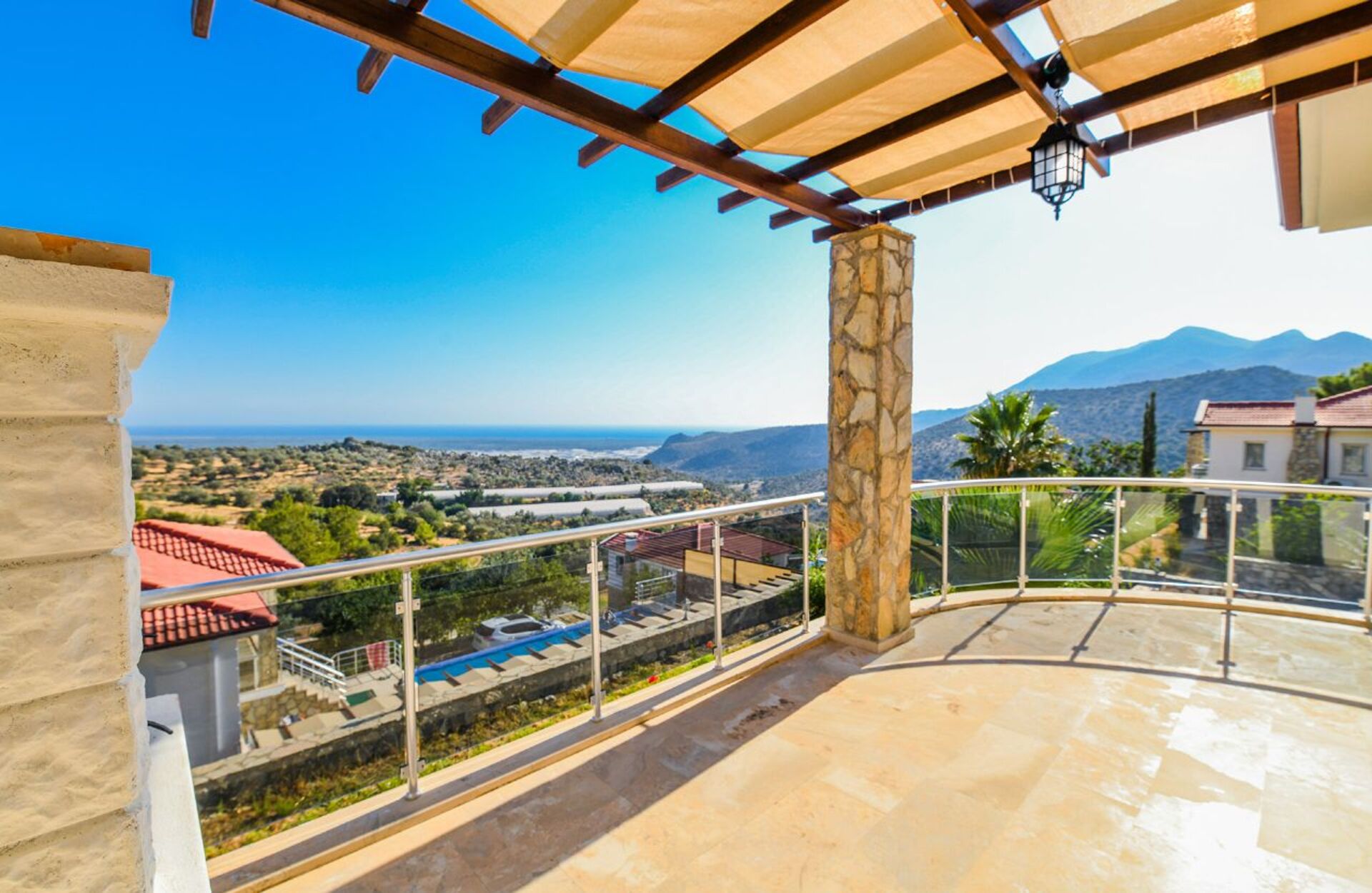 Exclusive 3  Bedroom Villa Overlooking Patara Beach, Fethiye Villa 1007