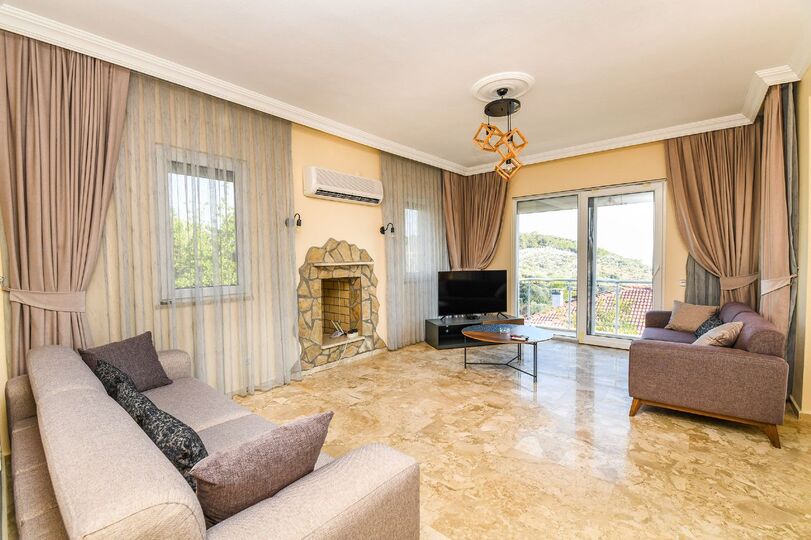 Exclusive 3  Bedroom Villa Overlooking Patara Beach, Fethiye Villa 1007
