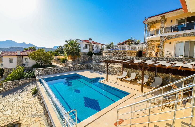 Exclusive 3  Bedroom Villa Overlooking Patara Beach, Fethiye Villa 1007