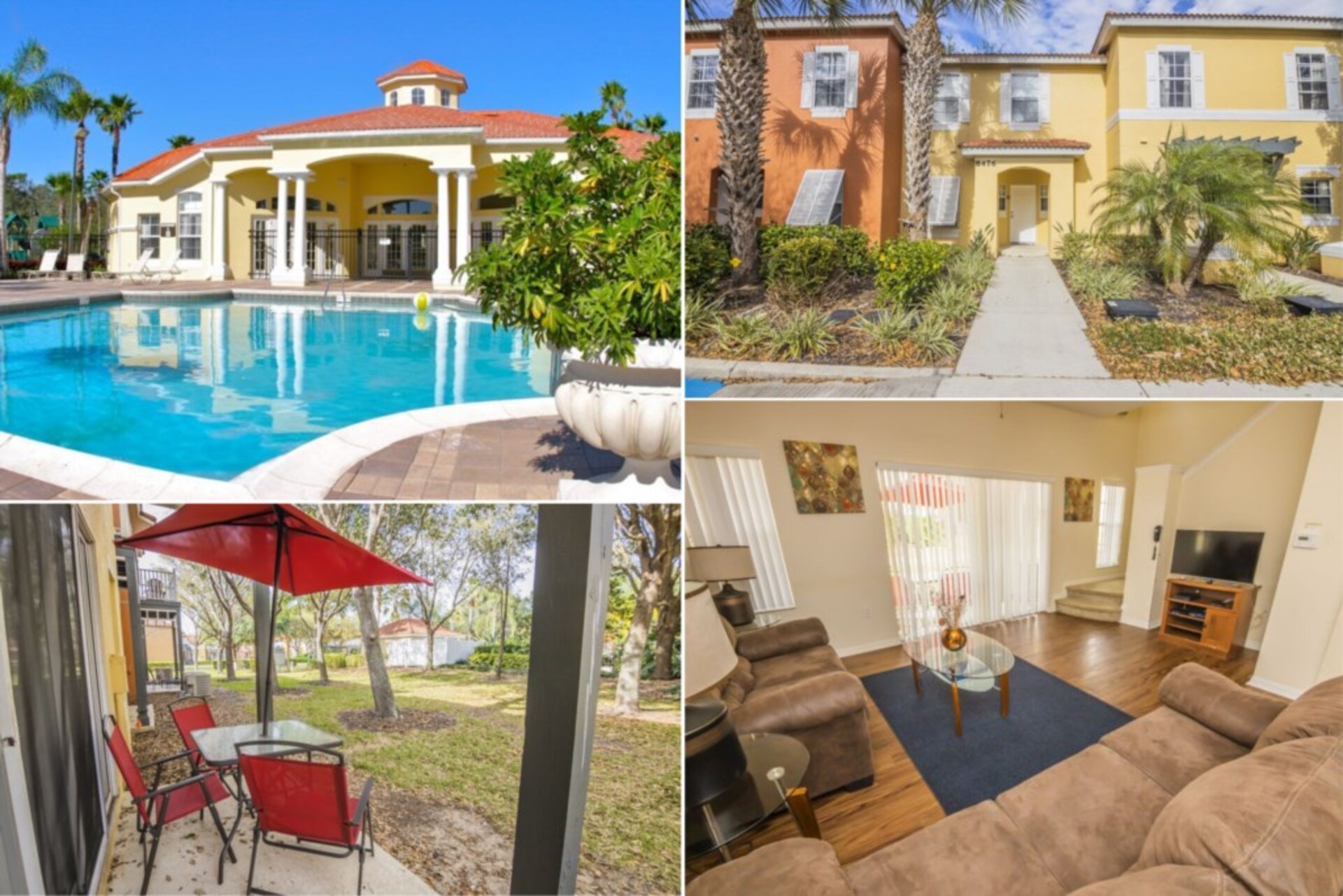 Exclusive Holiday Townhouse on Emerald Island Resort, minutes from Disney, Florida Townhouse 4002