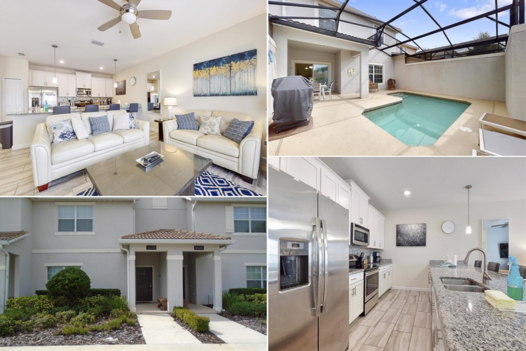 Exclusive Holiday Townhouse on Champions Gate Resort, minutes from Disney, Florida Townhouse 4084