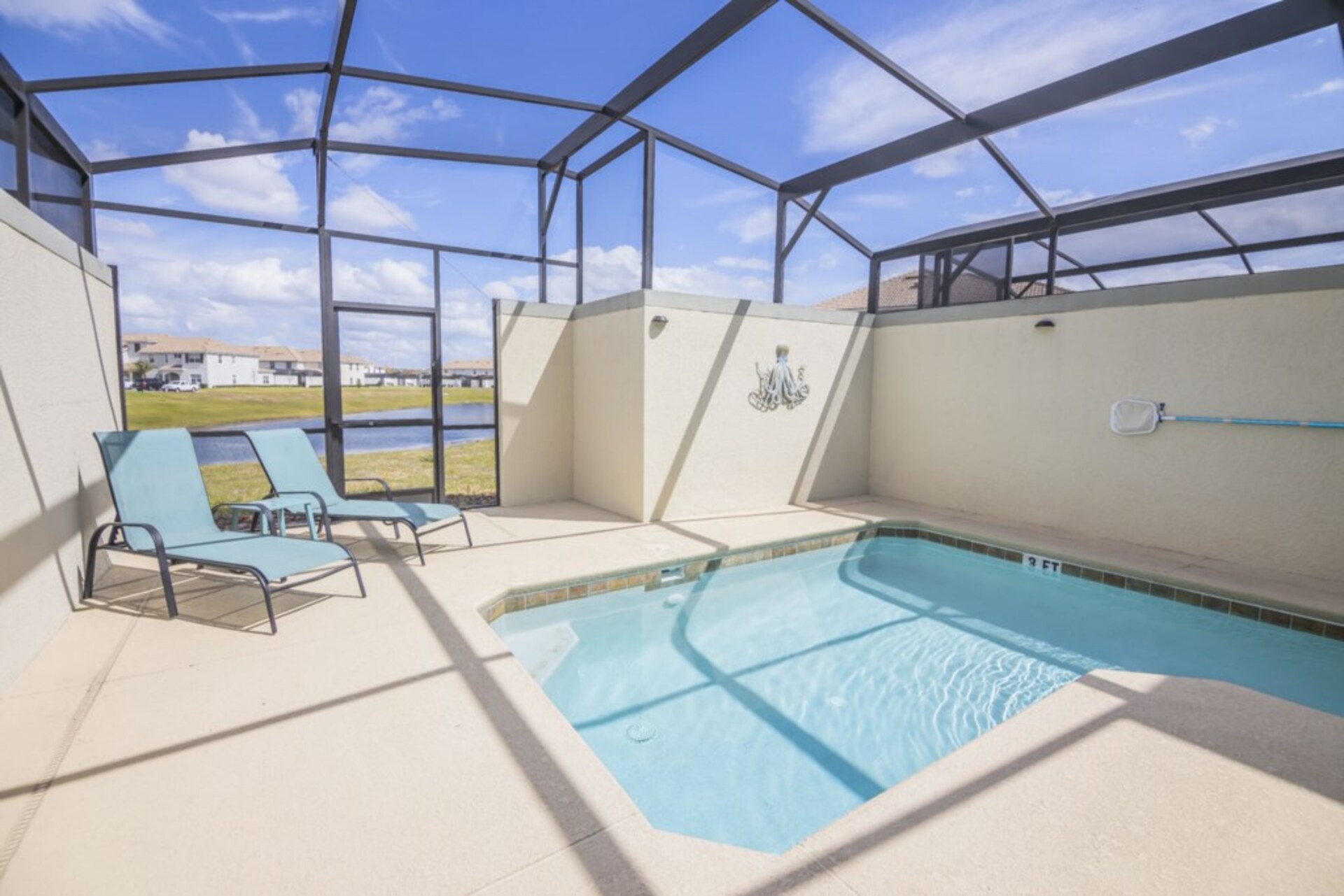 Luxury Townhome with Fantastic Private Pool on Storey Lake Resort, Florida Townhome 6074