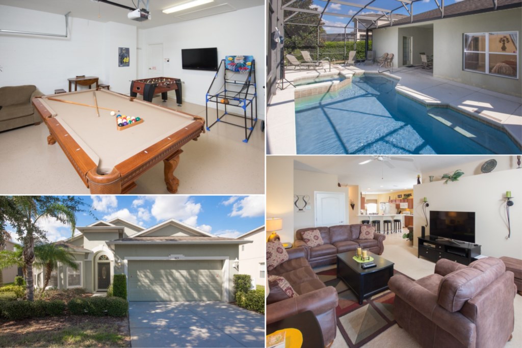 Luxury Villa with Fantastic Private Pool on The Abbey at West Haven, Florida Villa 6137