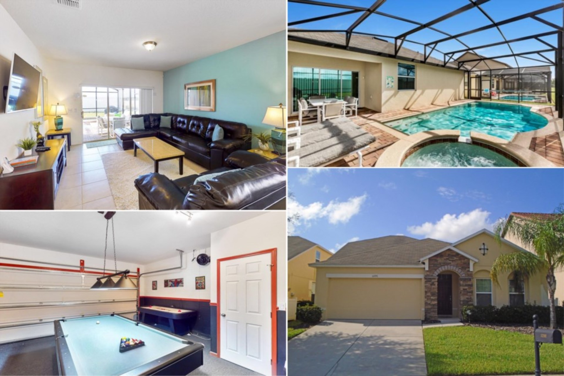 Luxury Villa with Fantastic Private Pool on The Abbey at West Haven, Florida Villa 6151