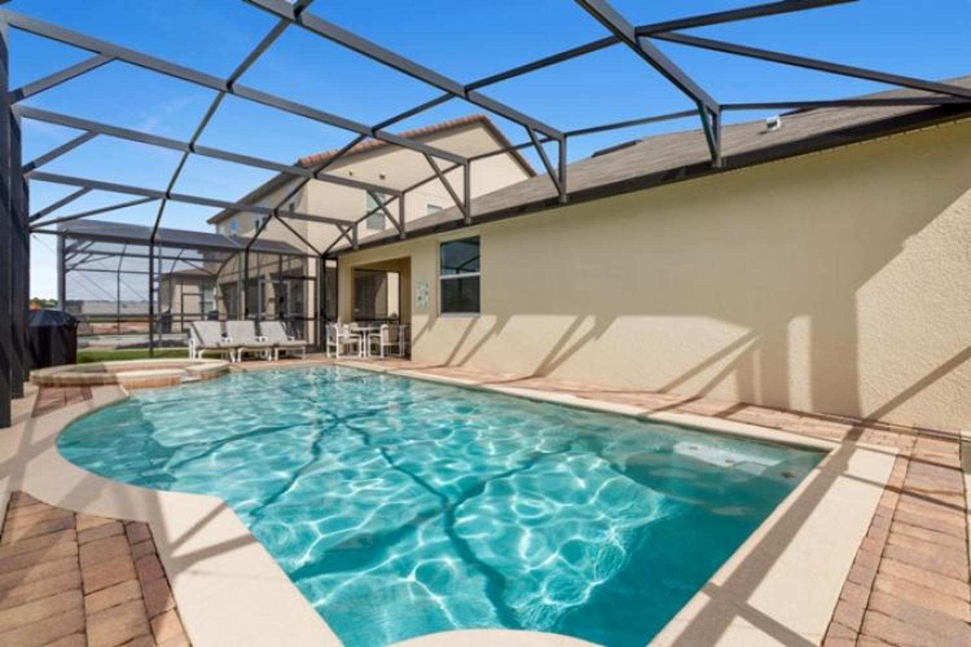 Luxury Villa with Fantastic Private Pool on The Abbey at West Haven, Florida Villa 6151