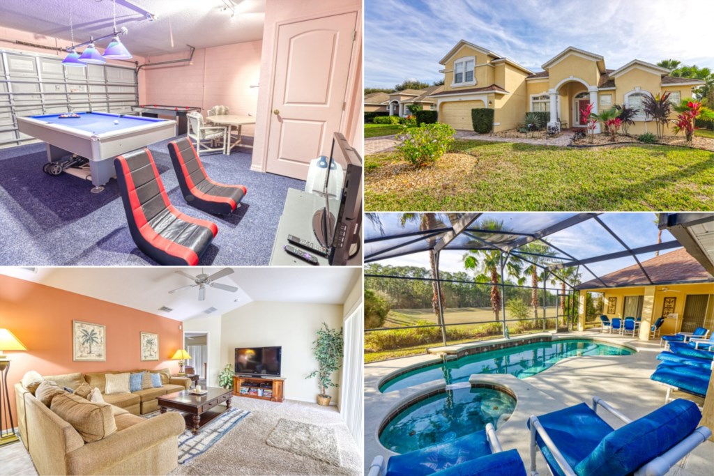 Luxury Villa with Fantastic Private Pool on The Abbey at West Haven, Florida Villa 6153