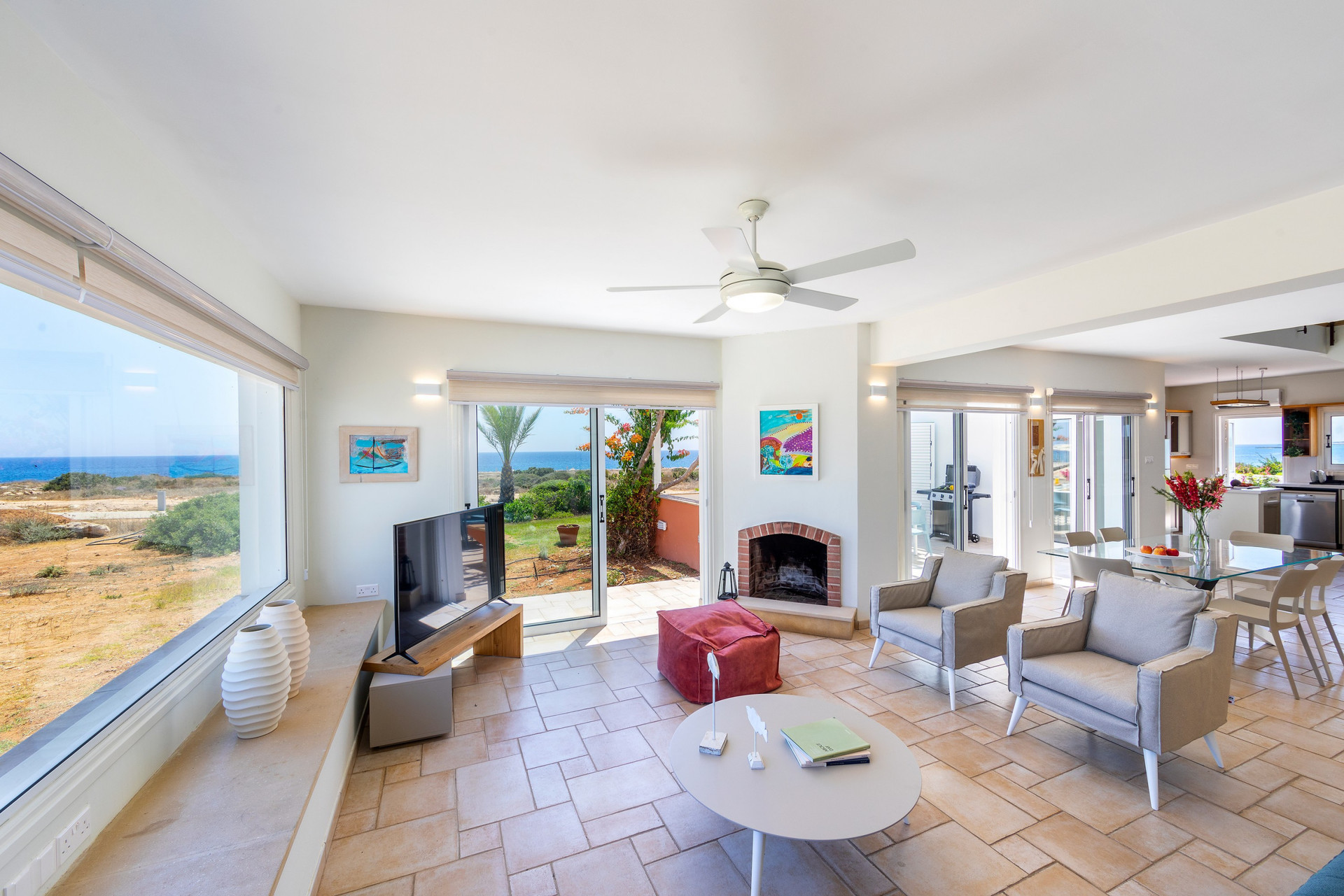 Beachfront Protaras Villa 1031