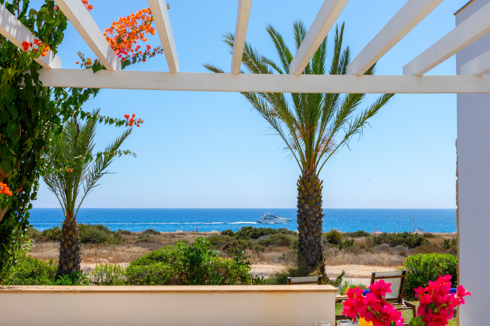 Beachfront Protaras Villa 1031