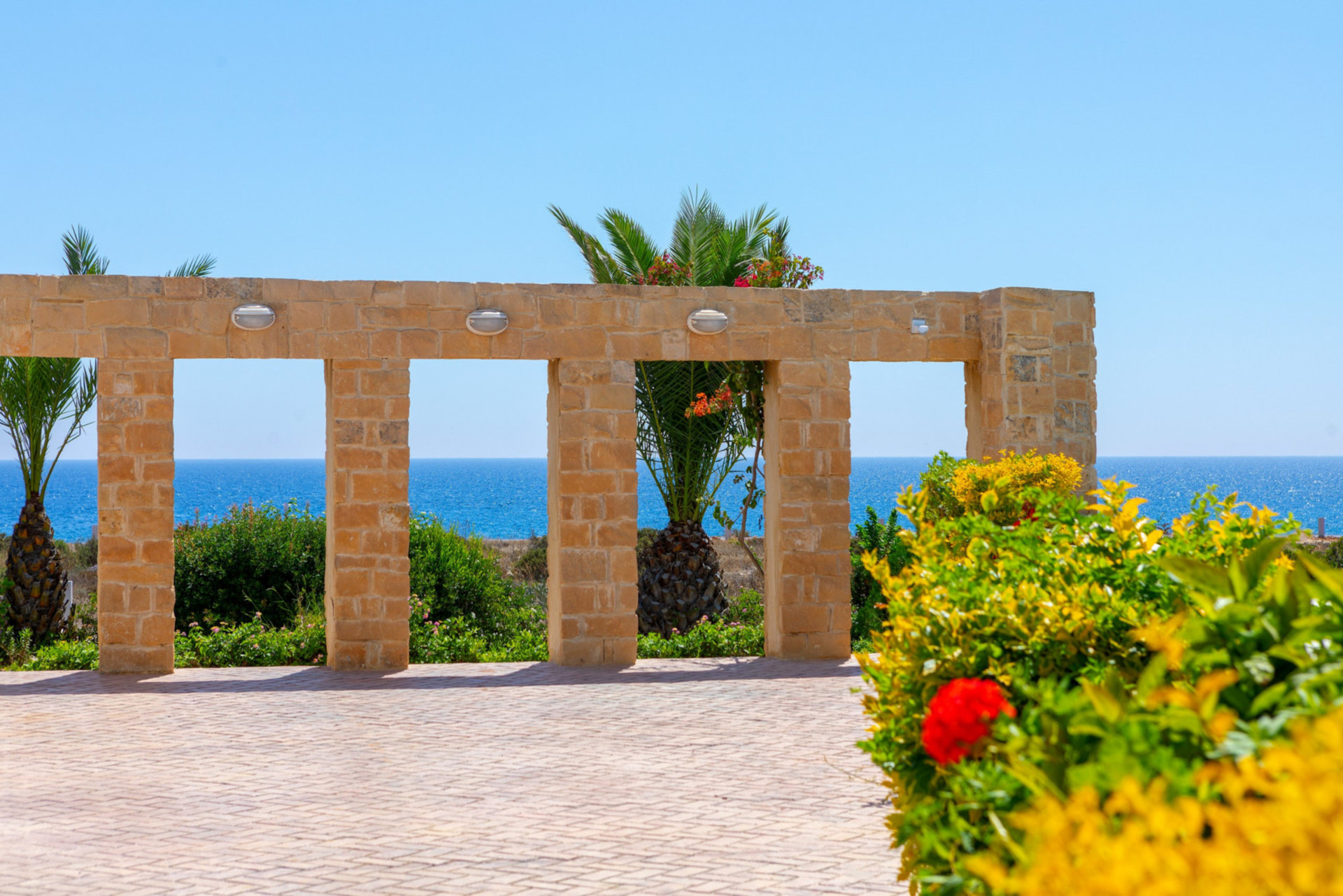 Beachfront Protaras Villa 1031
