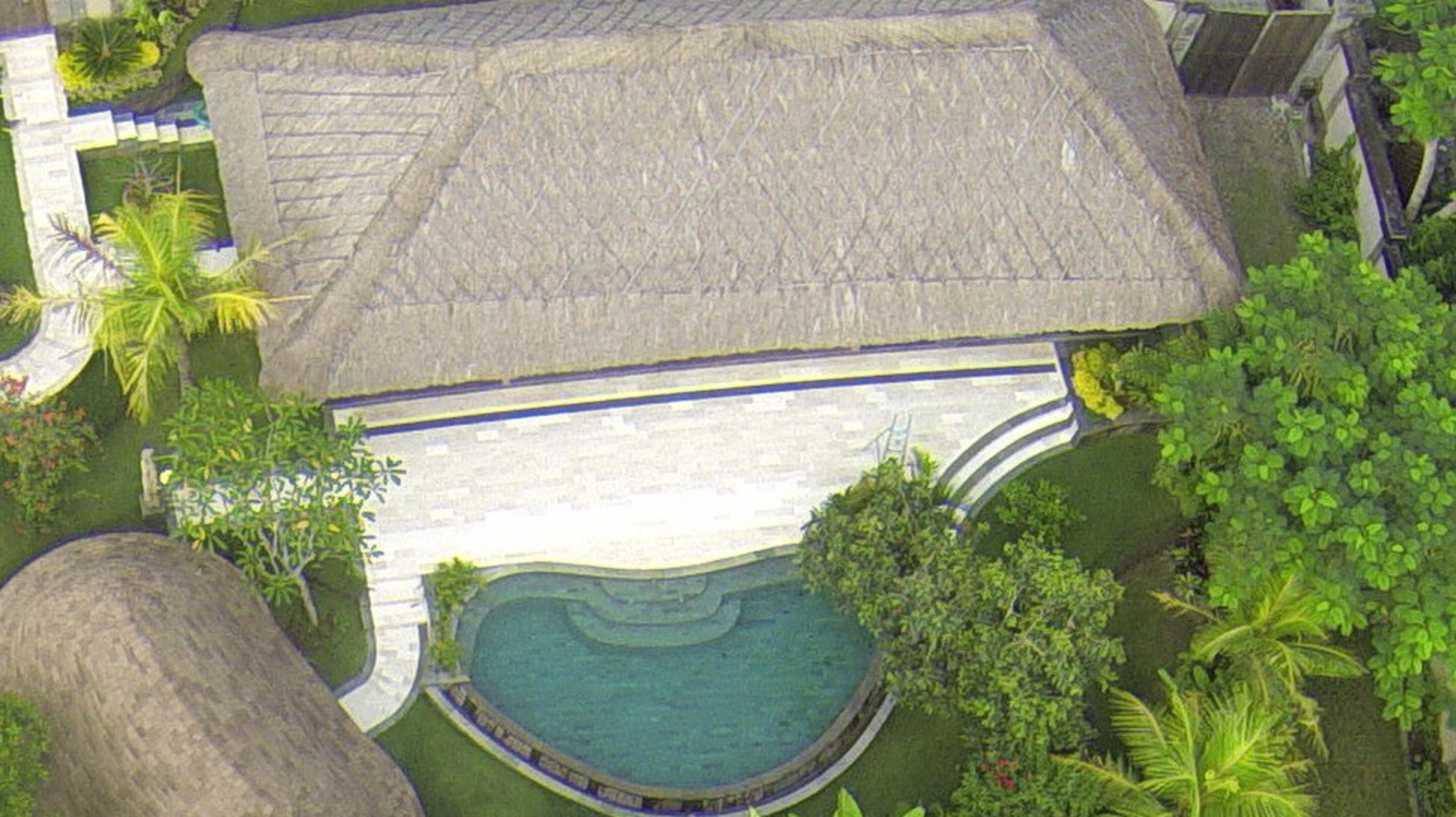 Spacious 2BR Villa W/ Pool & Garden, Bali Villa 2227