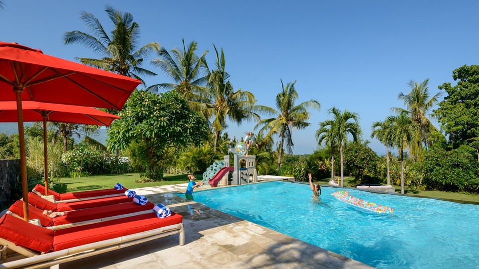 Lovely 3BR Villa W/ Amazing Pool & Sea views, Bali Villa 2235