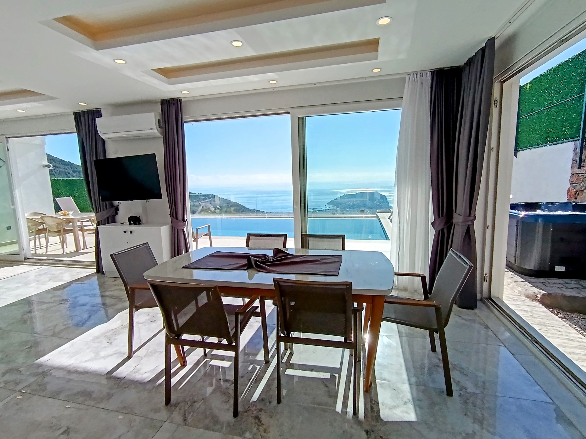 5 Star Villa Summit – Panoramic Mountain & Sea Escape