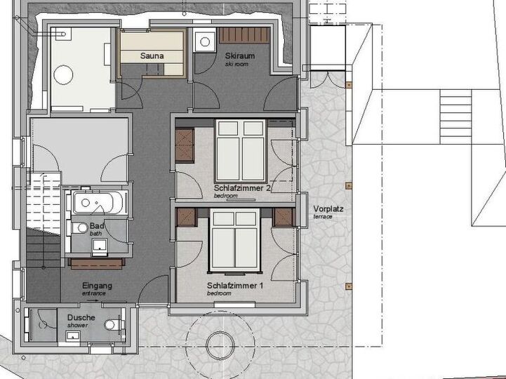 Cozy Villa for Sale in Saas-Fee, 1263