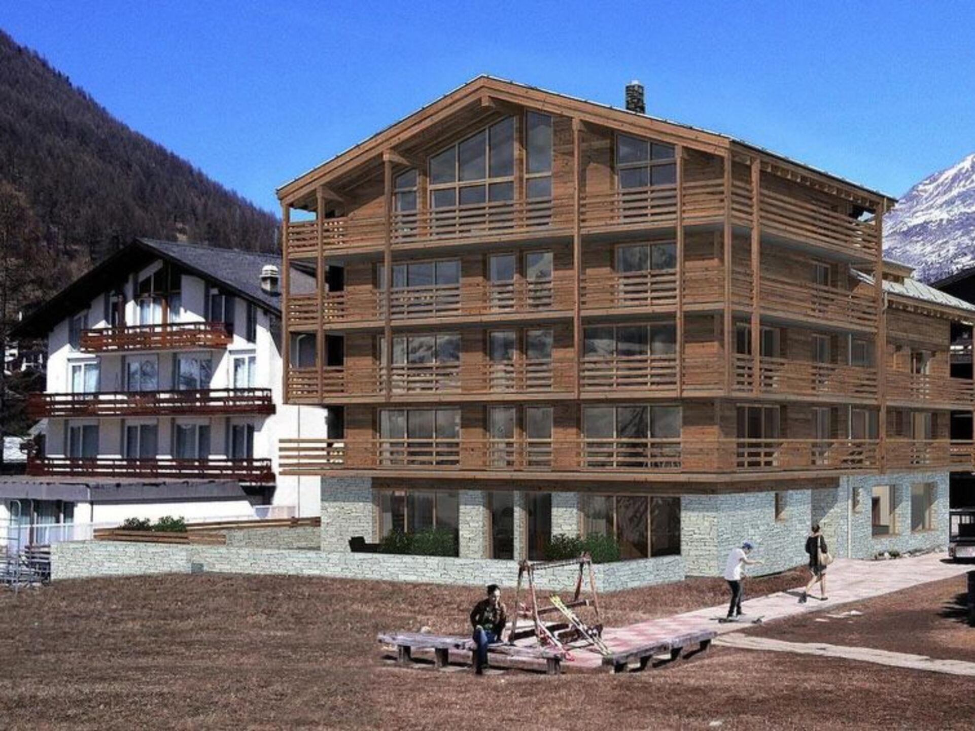 Romantic Villa Retreat in Saas-Fee, 1418
