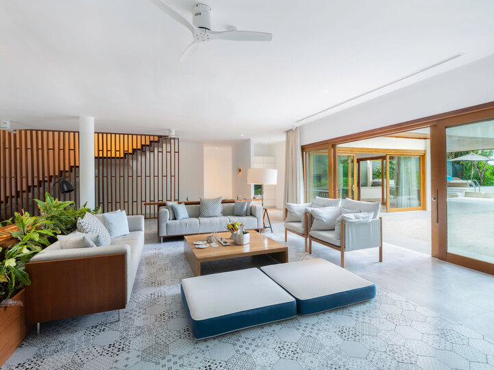 Amilla Beach Residences - 4 Bedroom - Living interior details