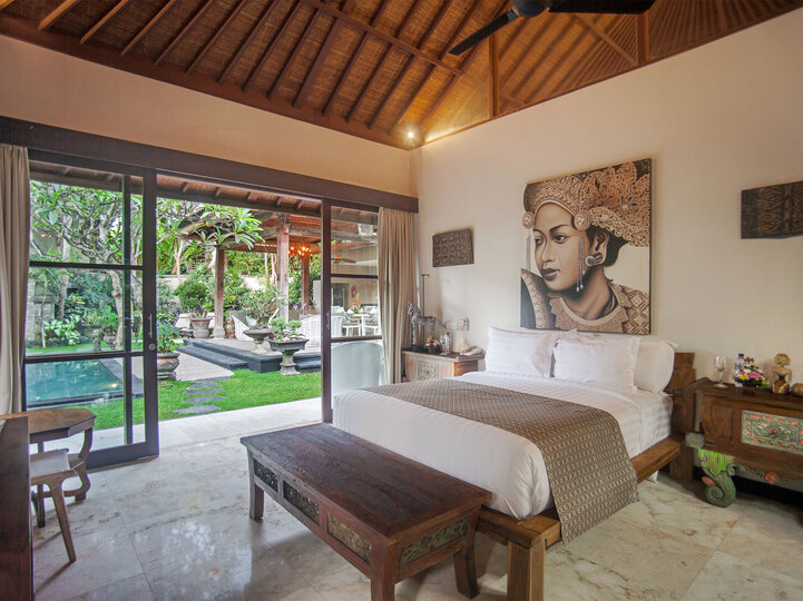Guest suite two with pool view