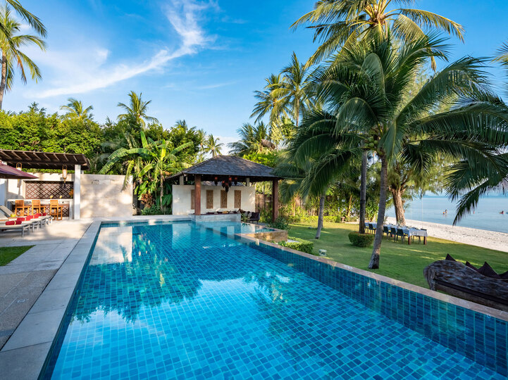 Chic and Stylish Beachfront Sanctuary,1014, Koh Samui, Thailand
