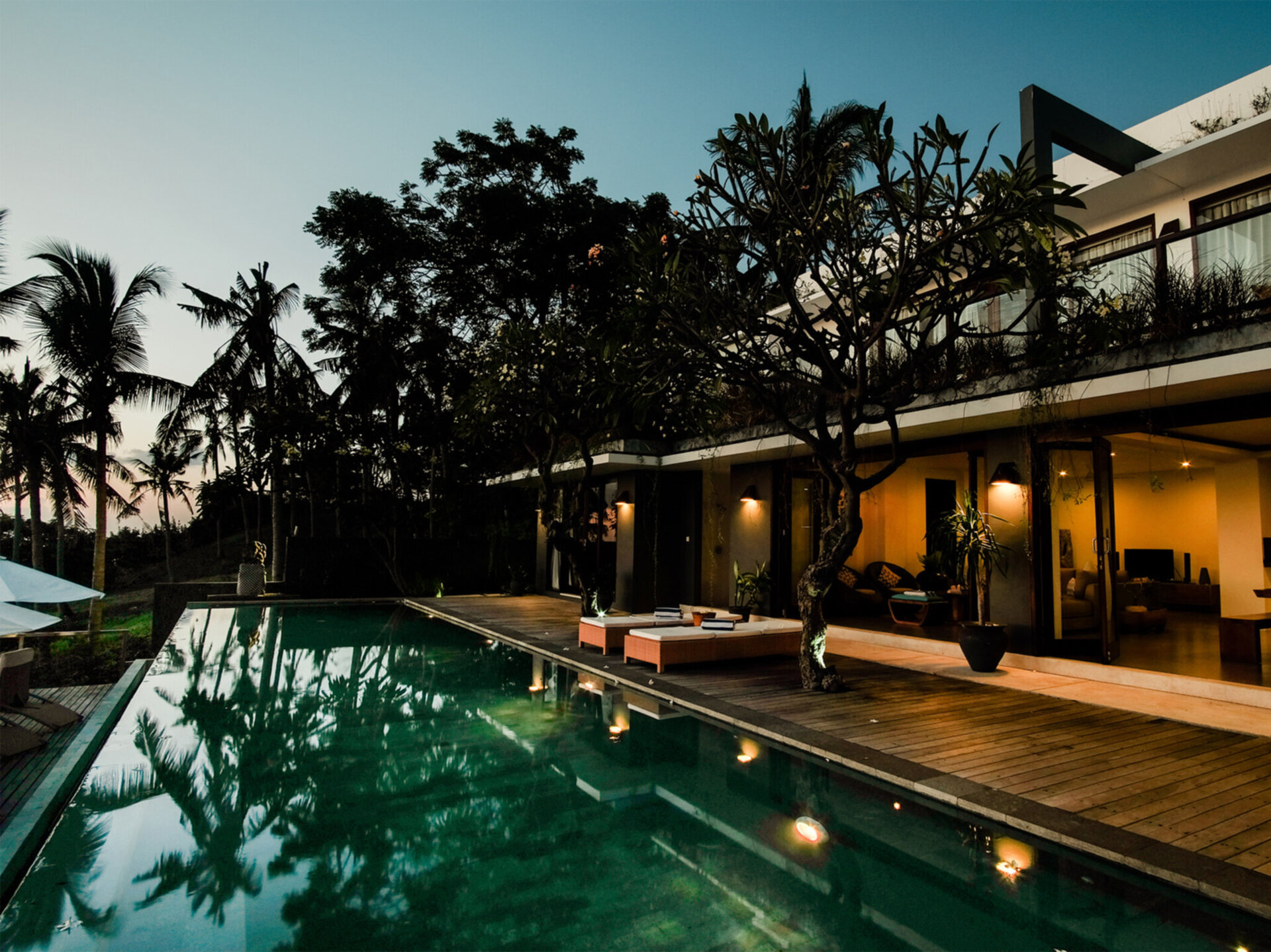 Villa at Night