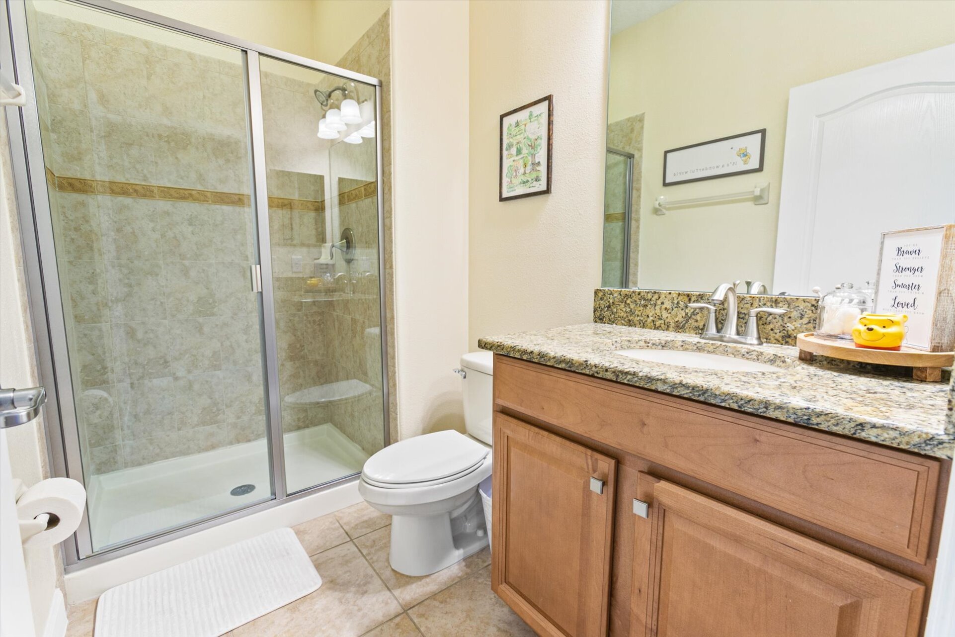 Hall Bathroom 1, Downstairs
Shower